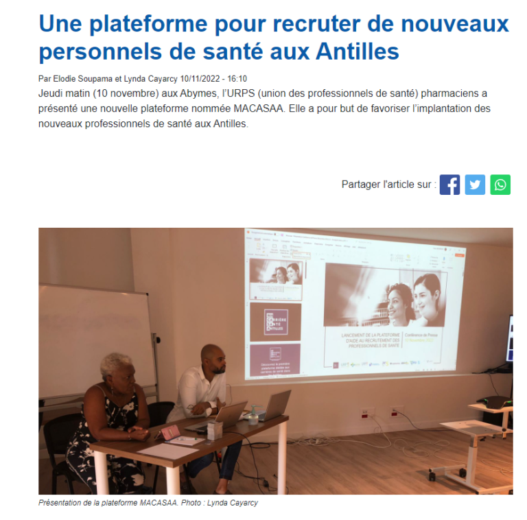 article de presse