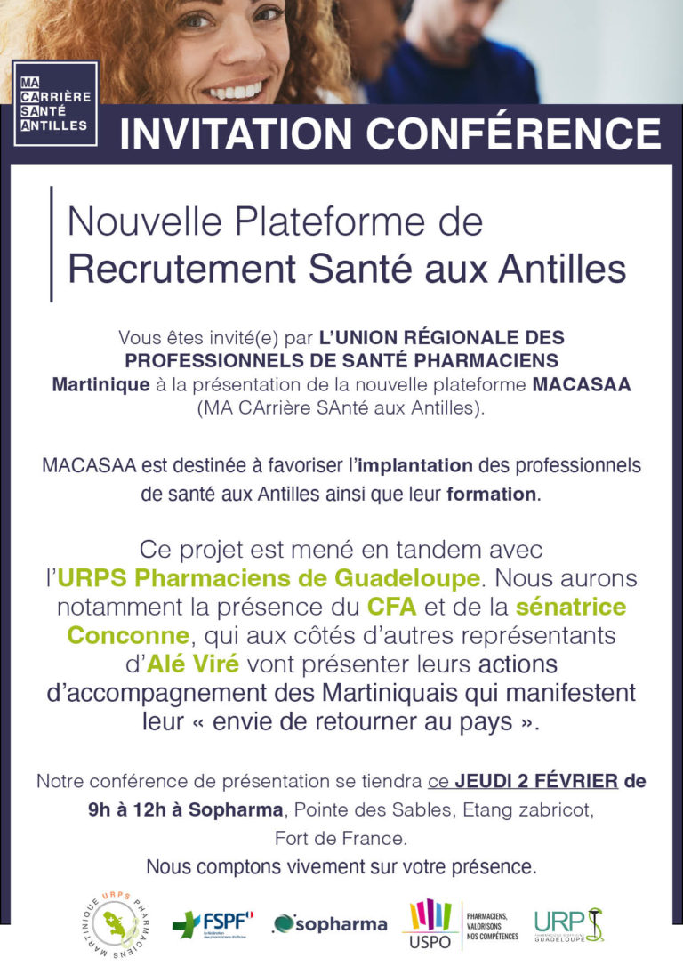 INVITATION CONFERENCE DE PRESSE MACASAA MARTINIQUE converted V2